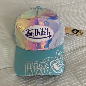 Von Dutch hologram trucker hat